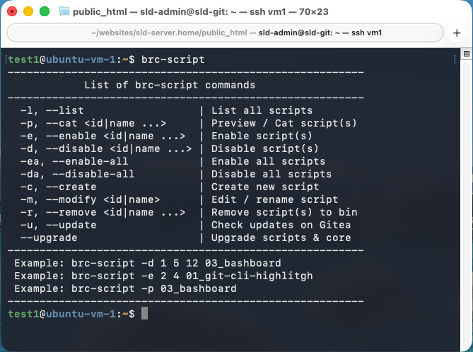 Modular Bashrc Manager